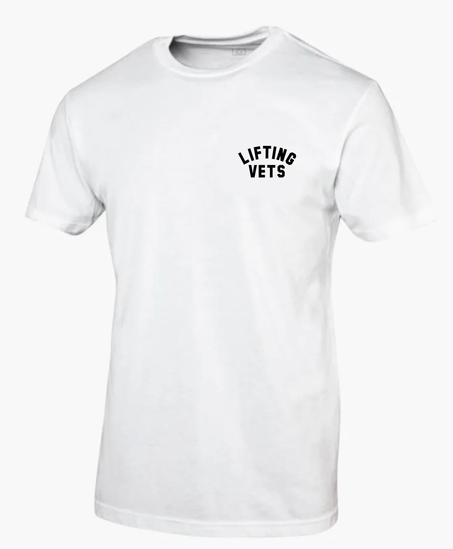 Lifting Vets Bold Chest Print