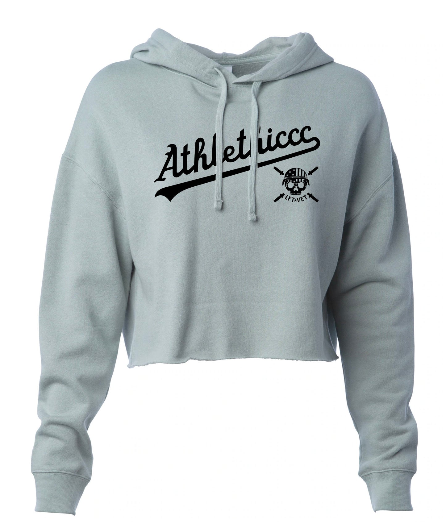 Athlethiccc Crop Hoodie
