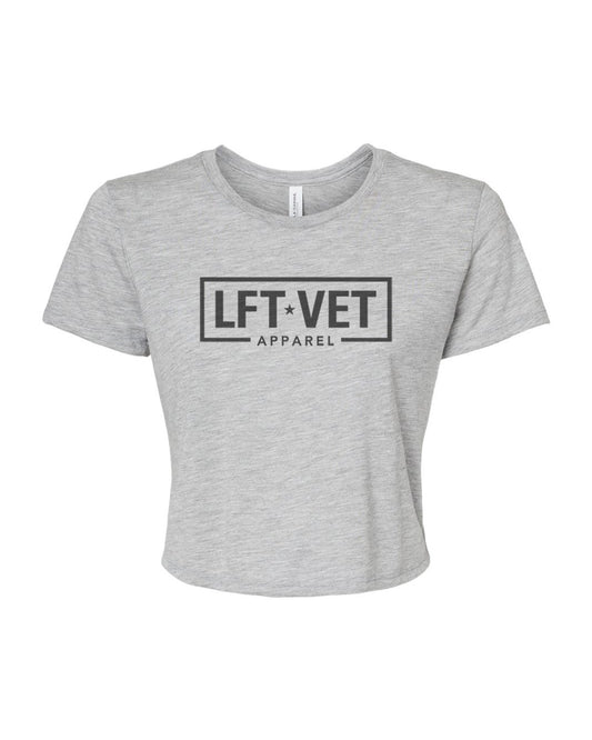 LFTVET Original Flowy Crop Tee - Athletic Grey
