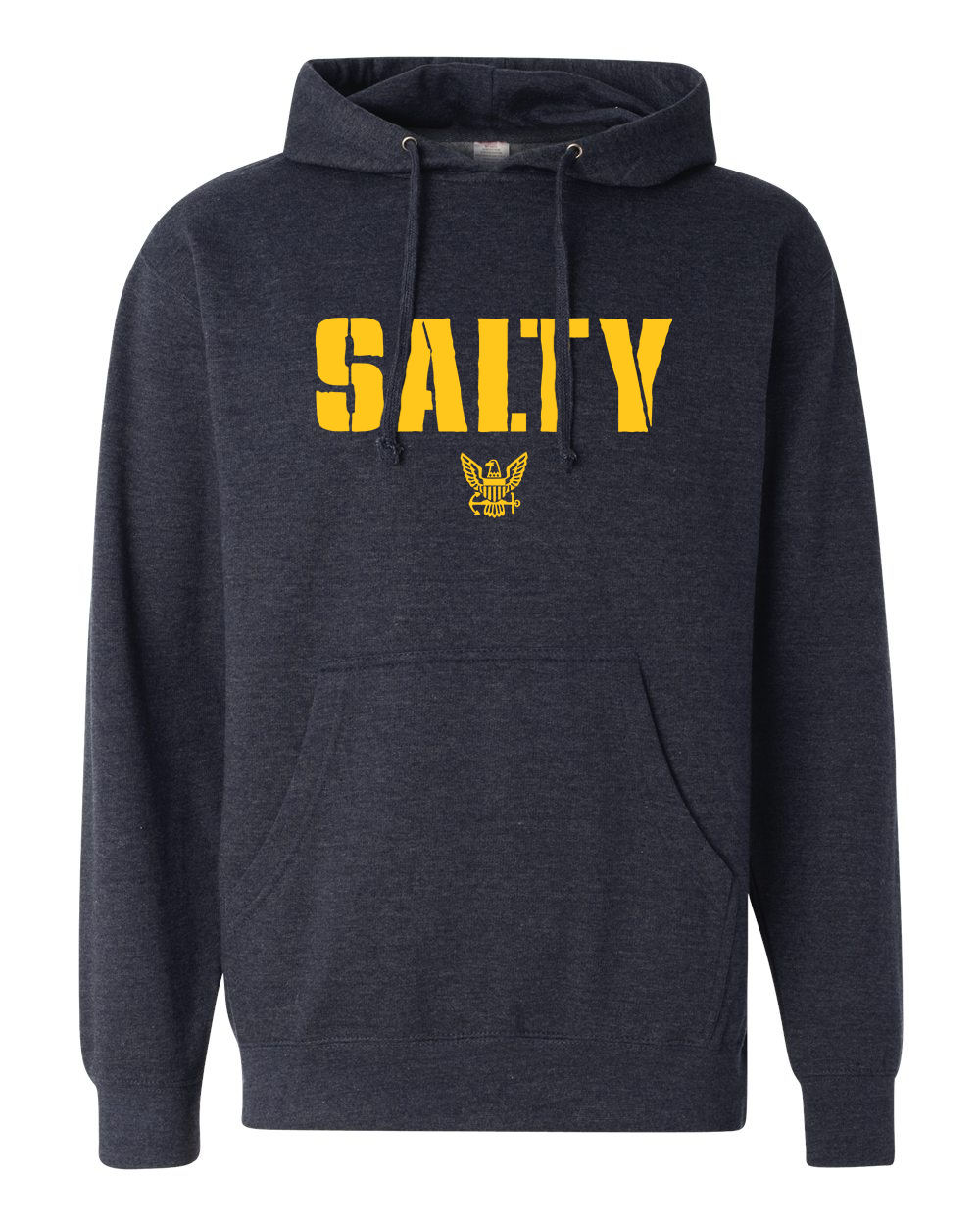 USN Salty Hoodie Heathered Navy LFTVET