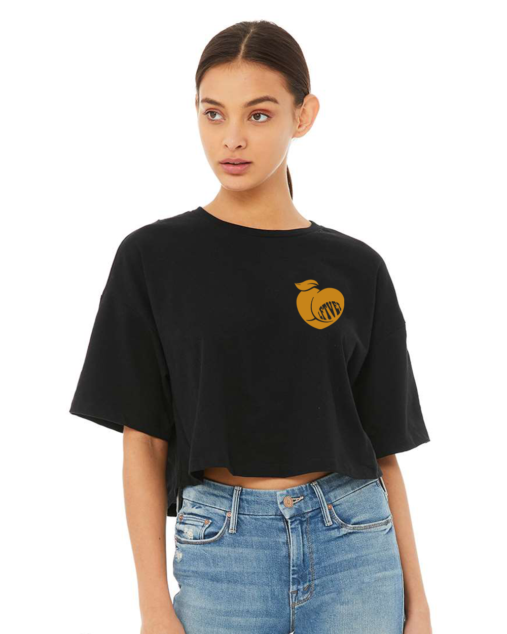 Thicc and Tired Cali Crop Tee