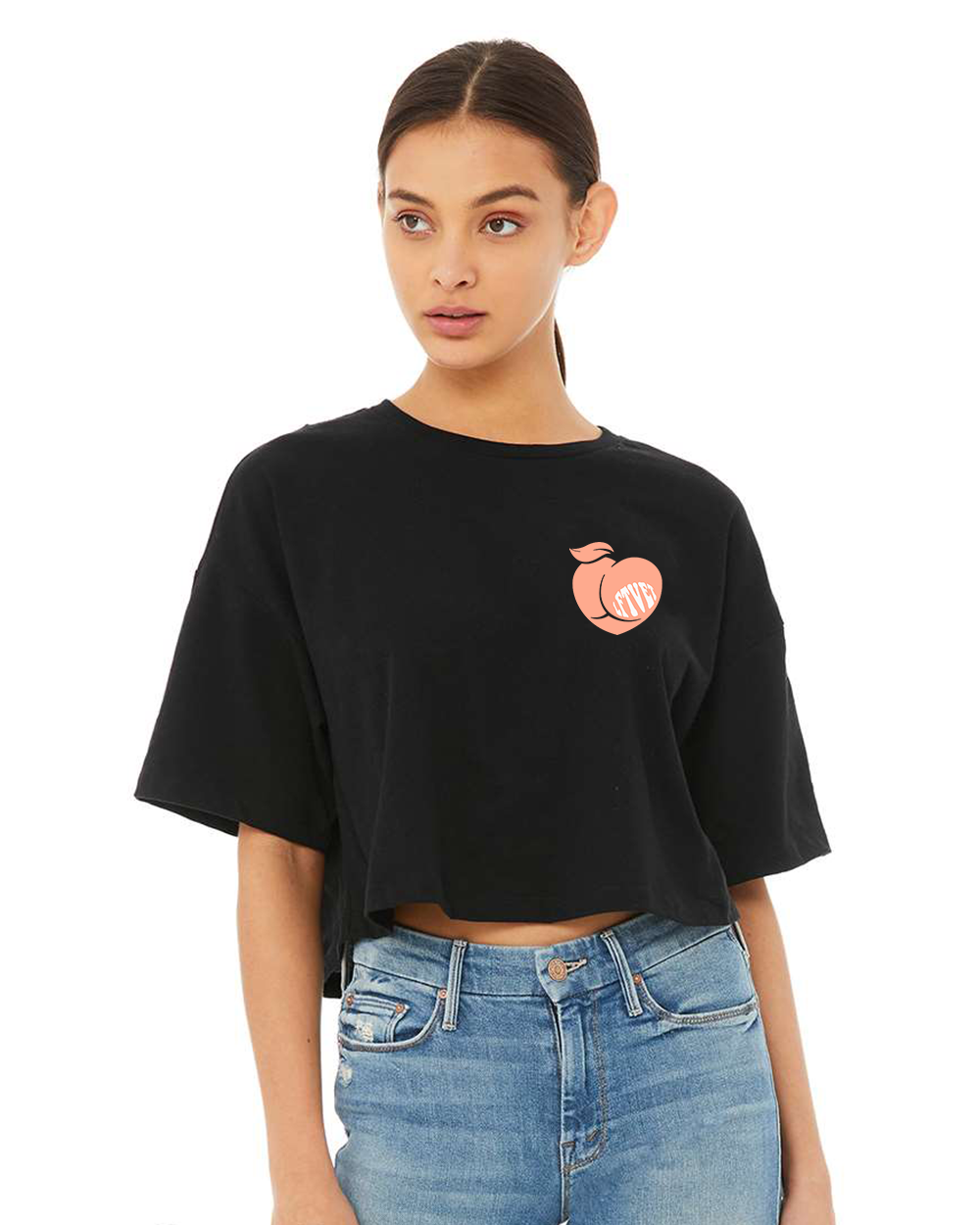 Thicc and Tired Cali Crop Tee