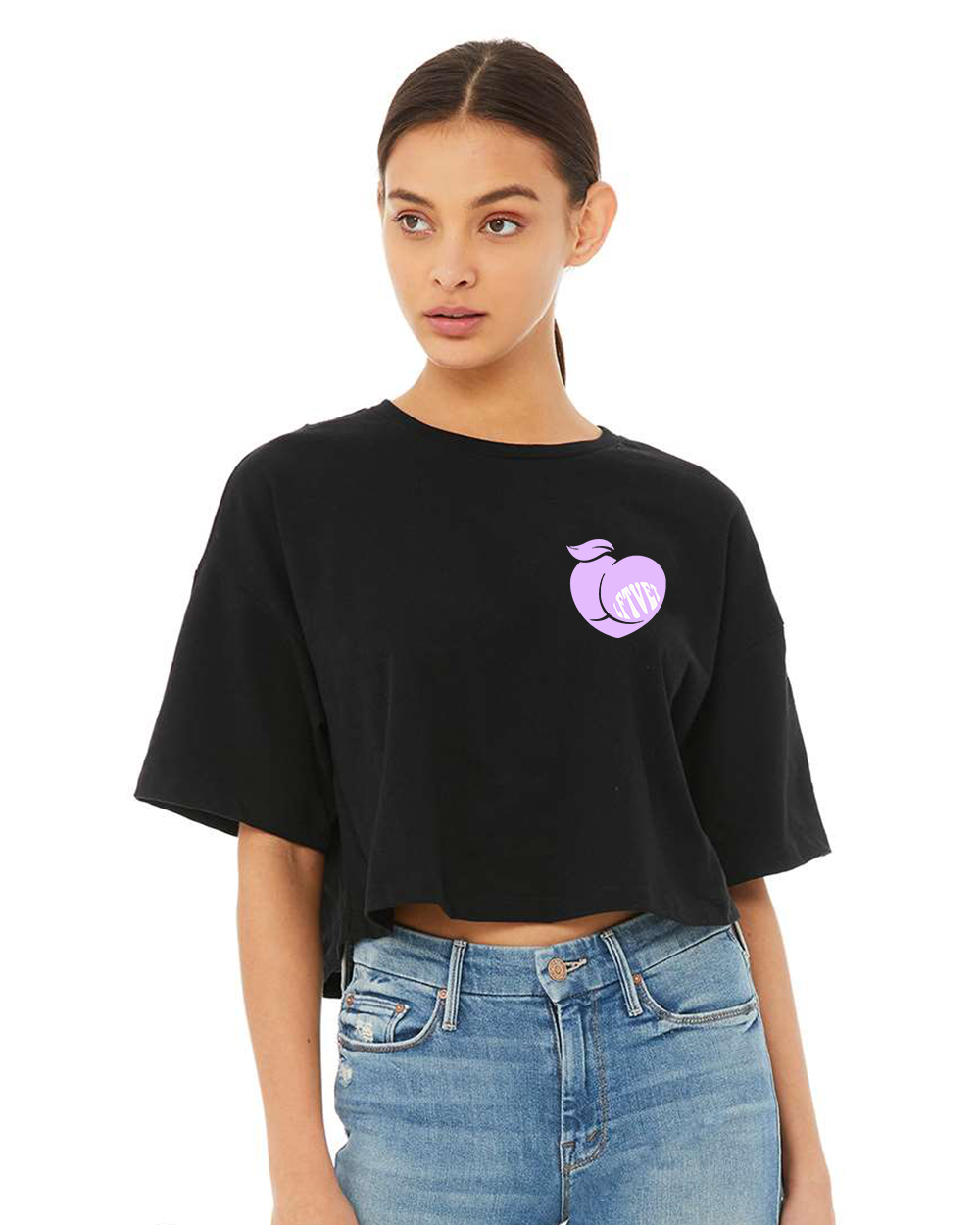 Thicc and Tired Cali Crop Tee