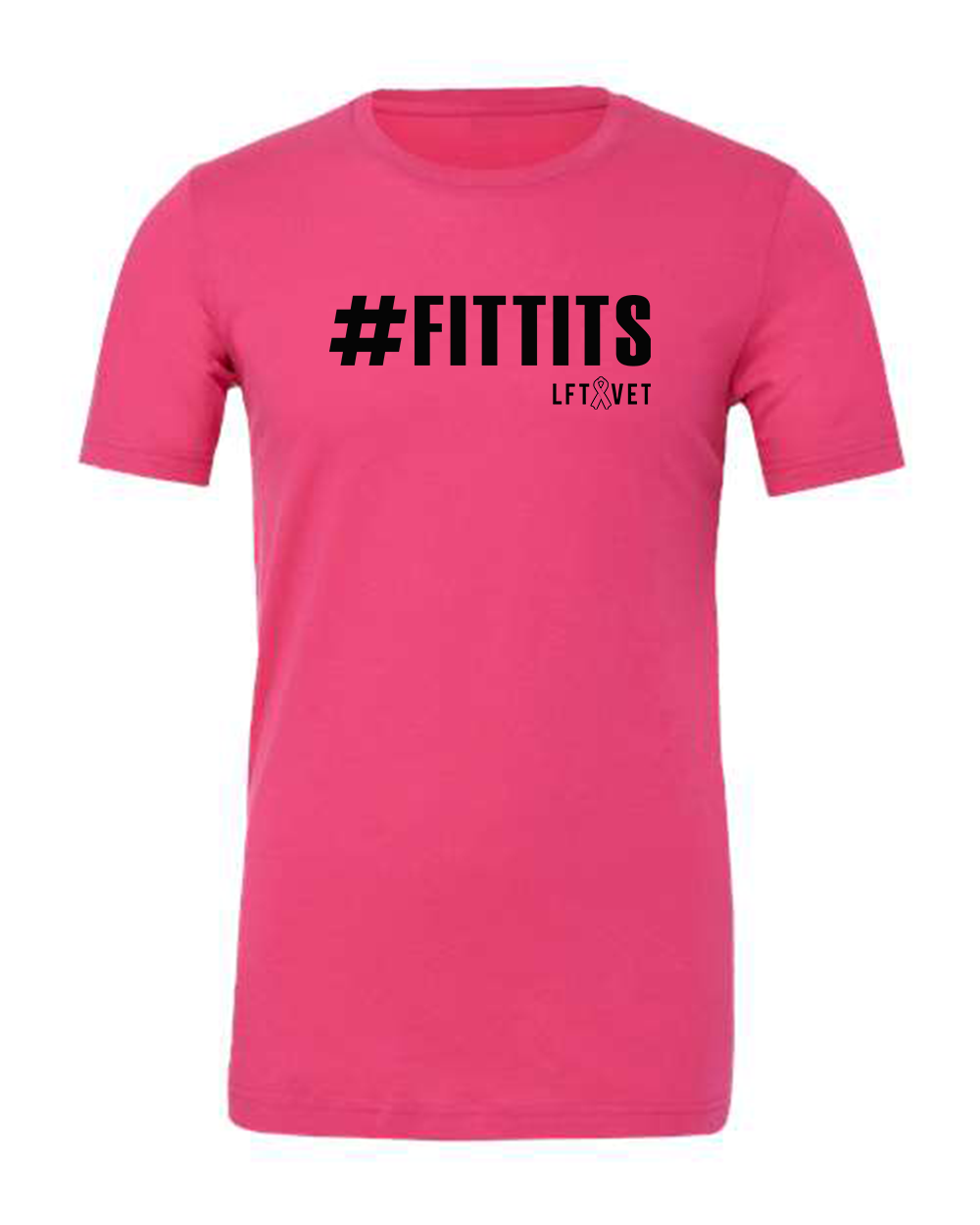 Fit Tits Tee- Berry
