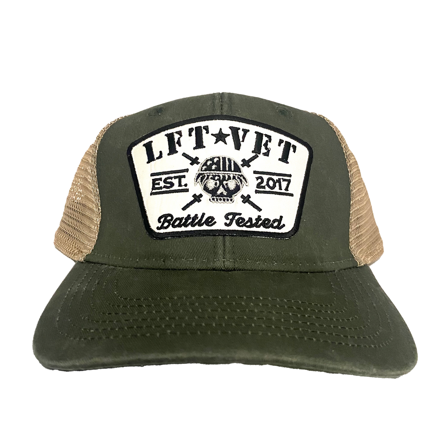 Women's LFTVET Patch Pony Cap - Stonewash Olive