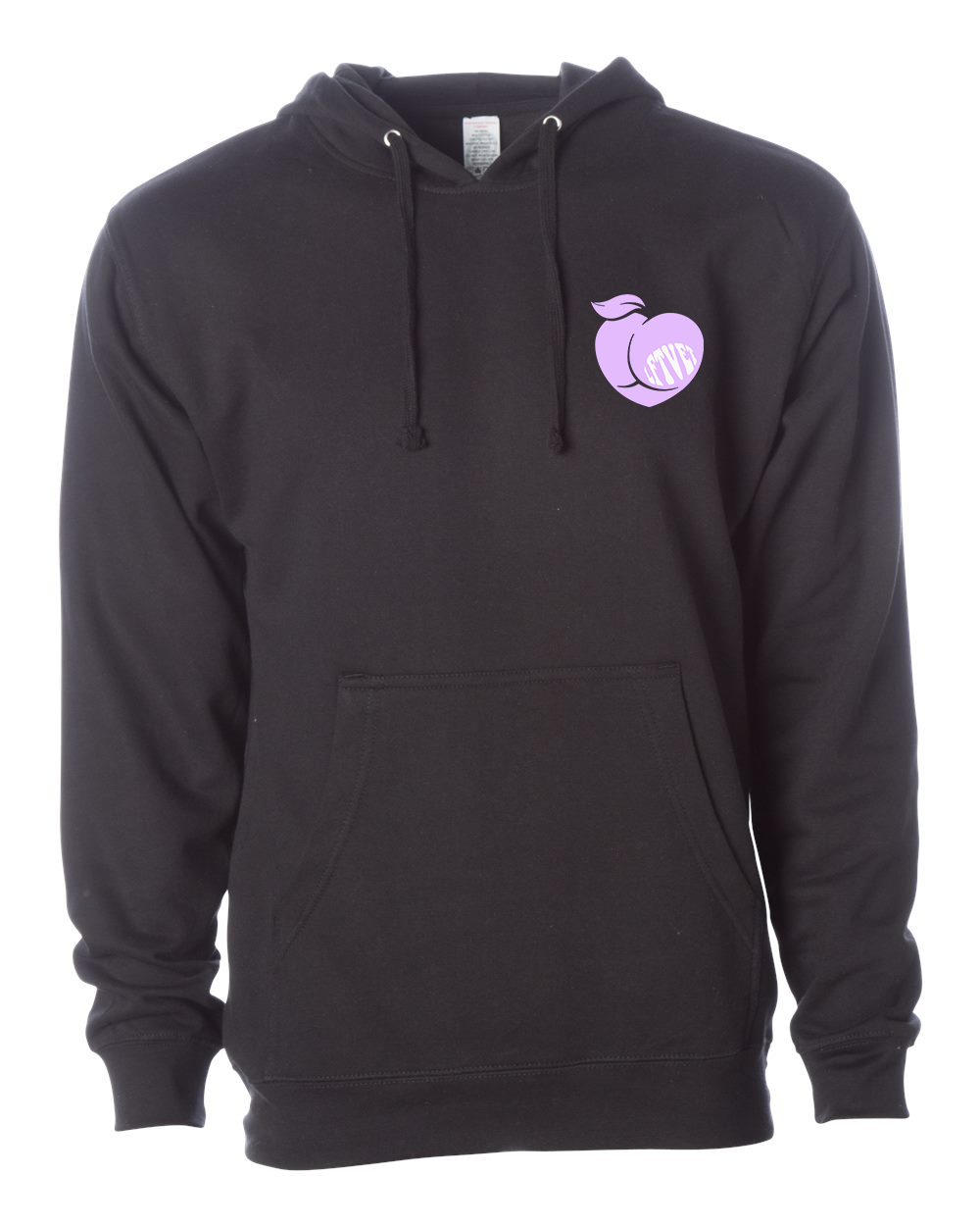 Thicc and Tired Plum Hoodie