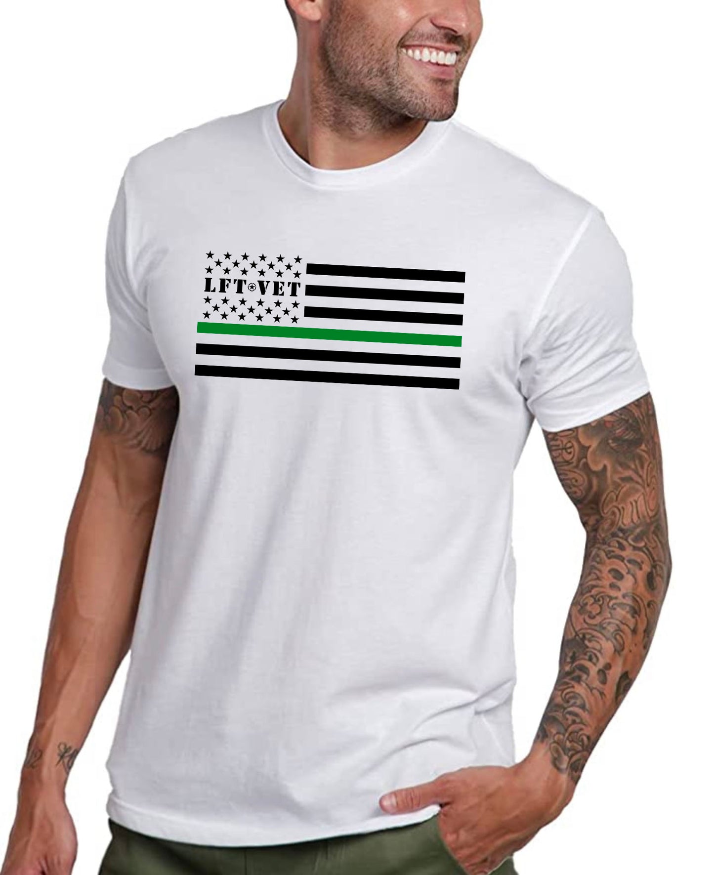 Thin Green Line Flag T-Shirt