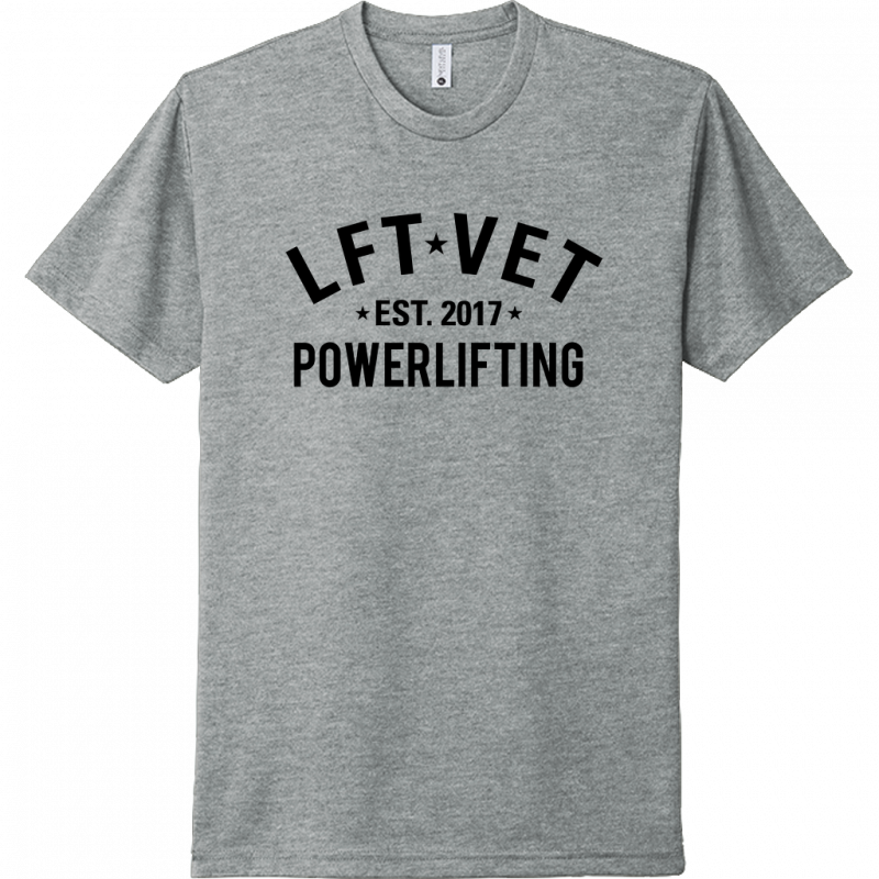 LFTVET Powerlifting Tee
