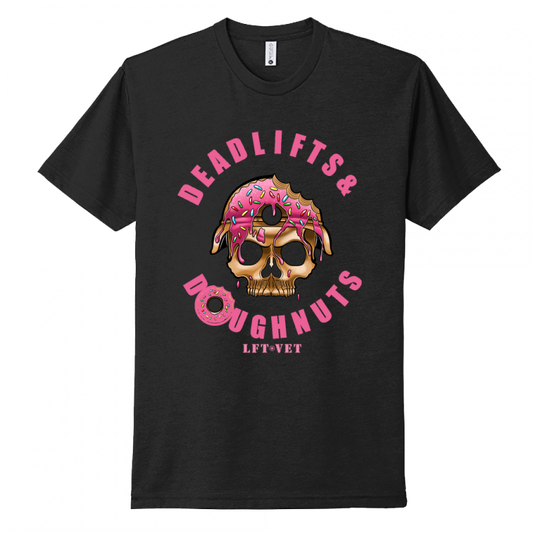 Deadlifts and Doughnuts Tee