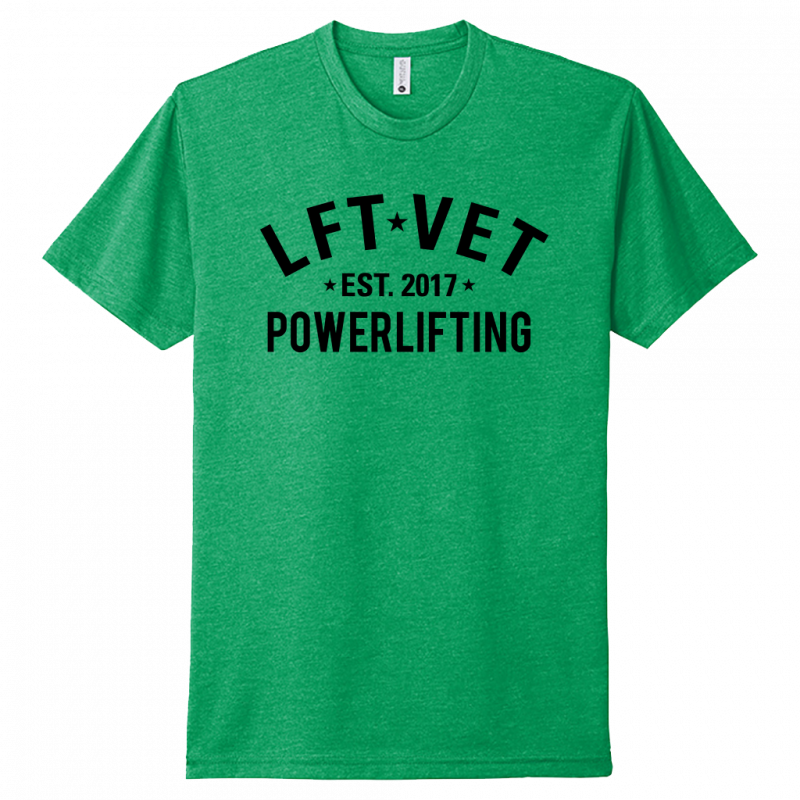 LFTVET Powerlifting Tee