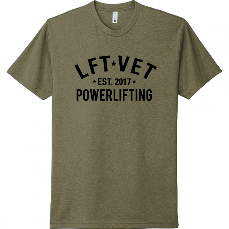 LFTVET Powerlifting Tee