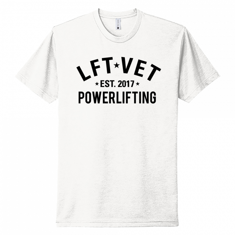 LFTVET Powerlifting Tee