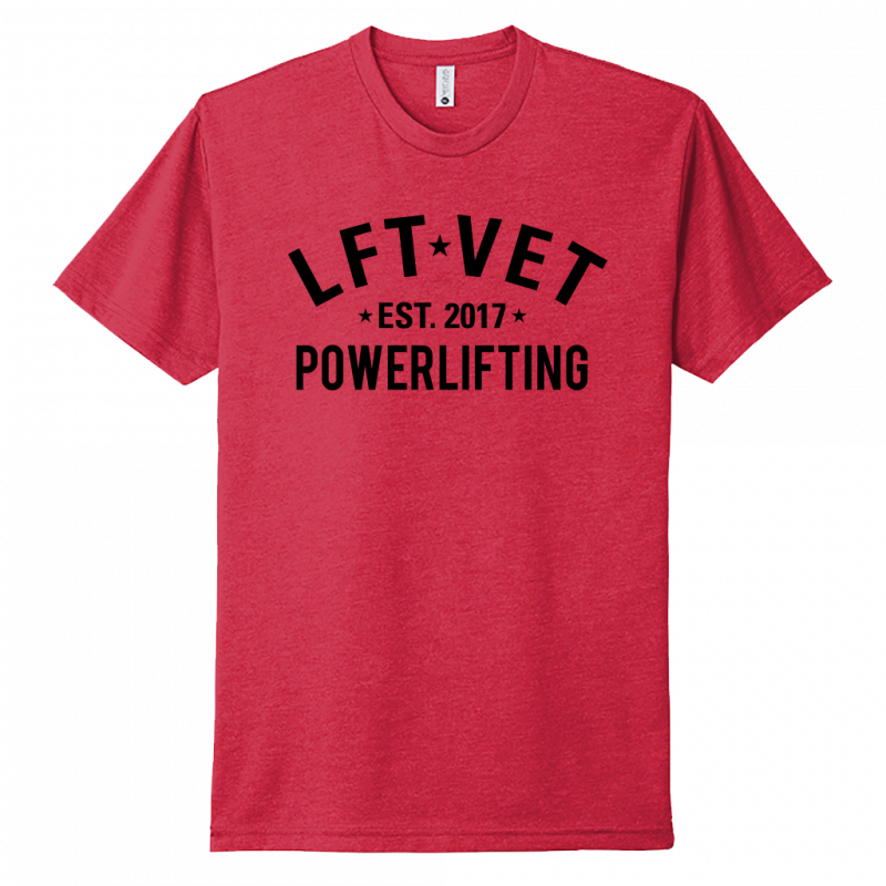LFTVET Powerlifting Tee