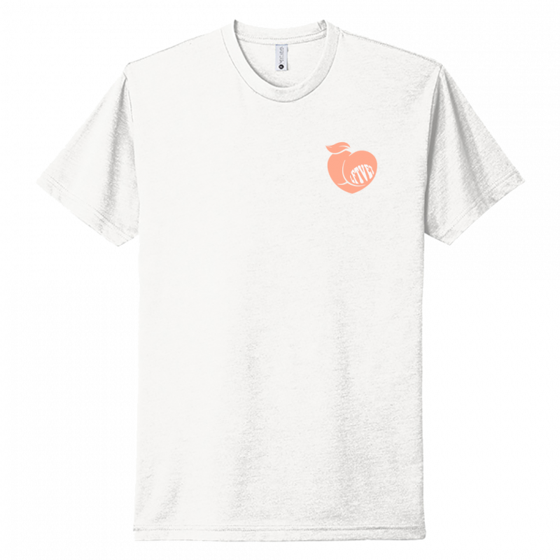 Thicc and Tired Peach Tee