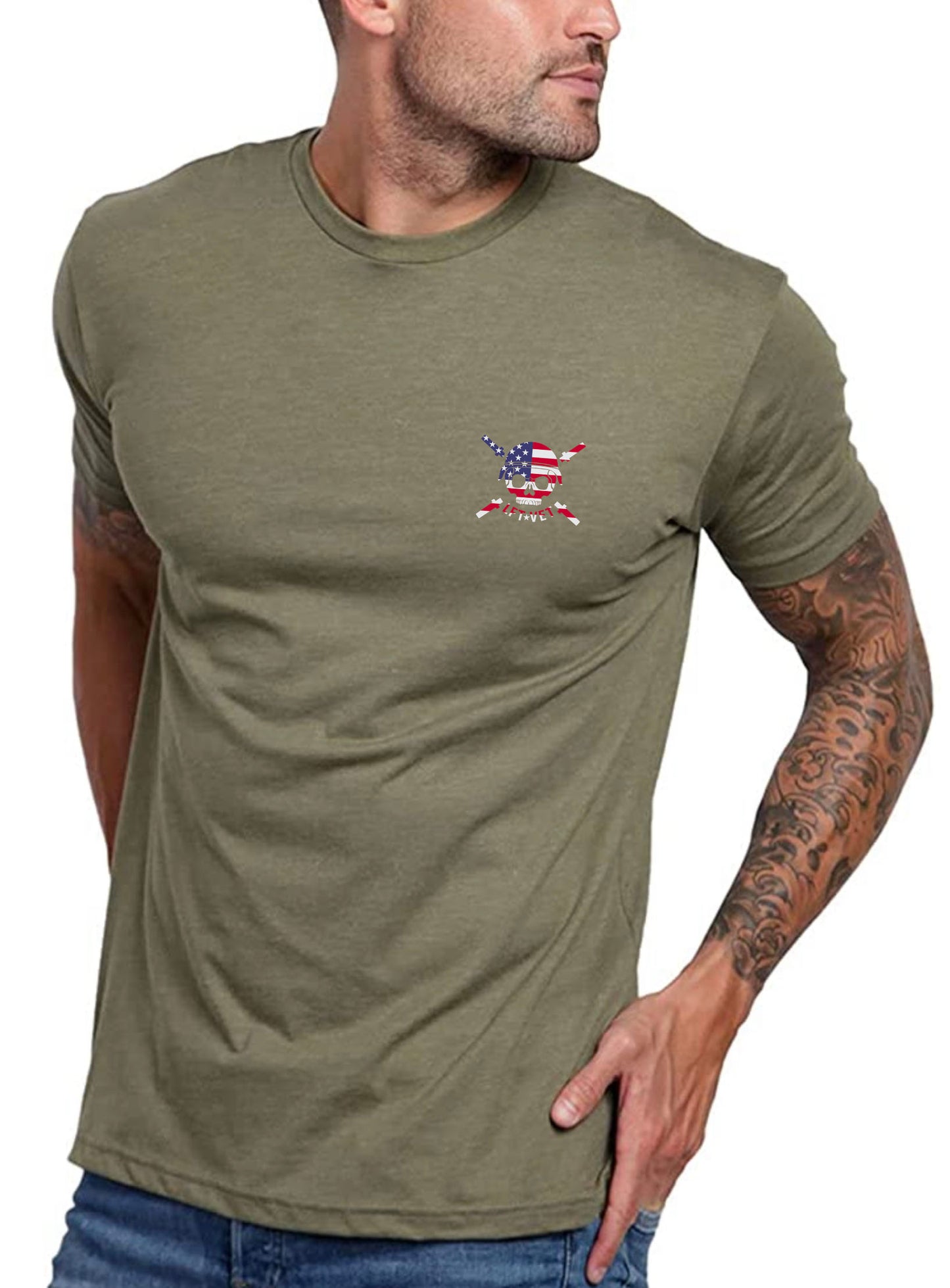 Stars and Stripes LFTVET Logo Chest