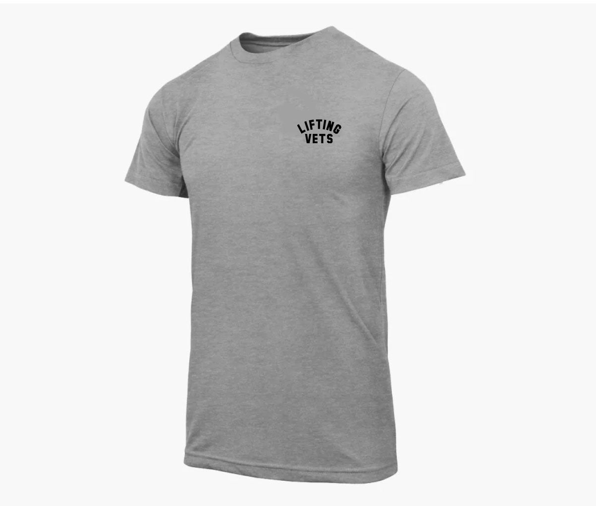 Lifting Vets Bold Chest Print