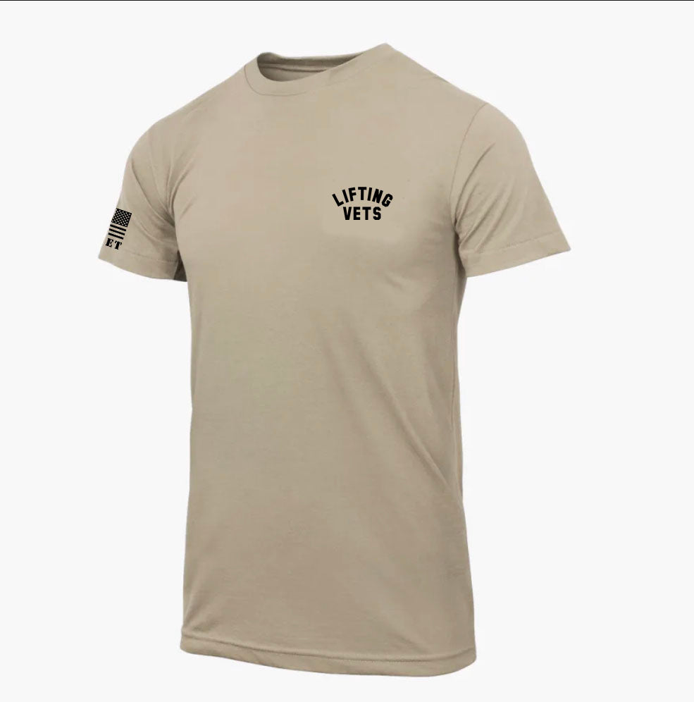 Lifting Vets Bold Chest Print