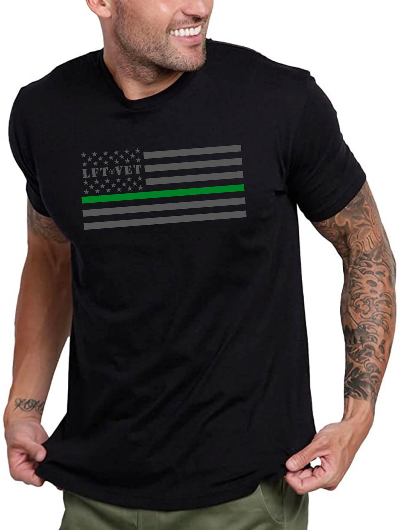 Thin Green Line Flag T-Shirt