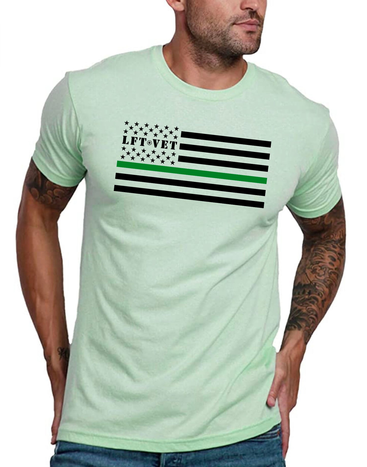 Thin Green Line Flag T-Shirt