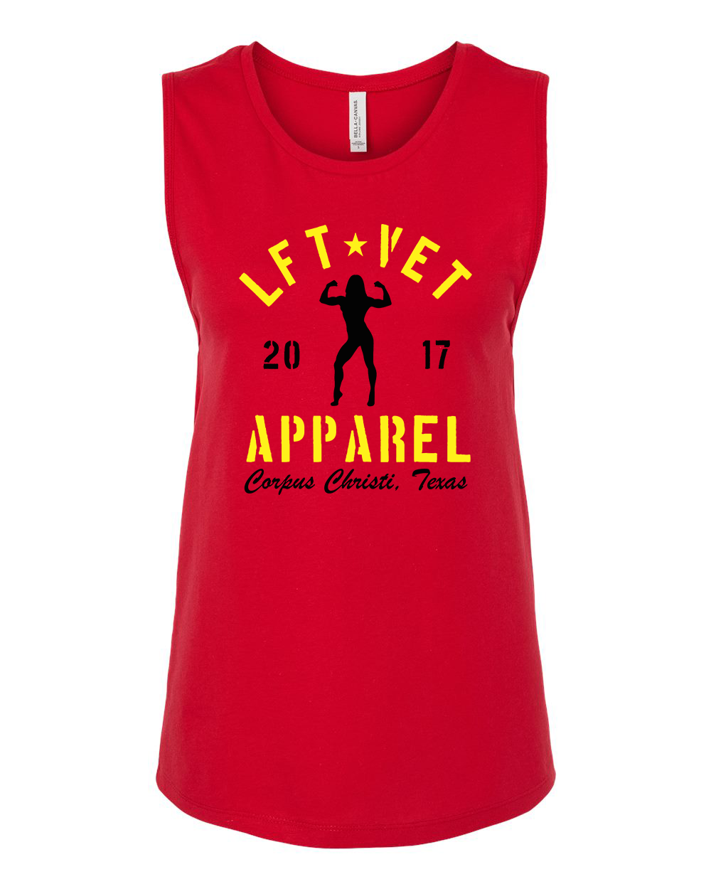 Rep Muscle Tank- Red
