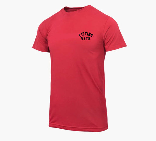 Lifting Vets Bold Chest Print