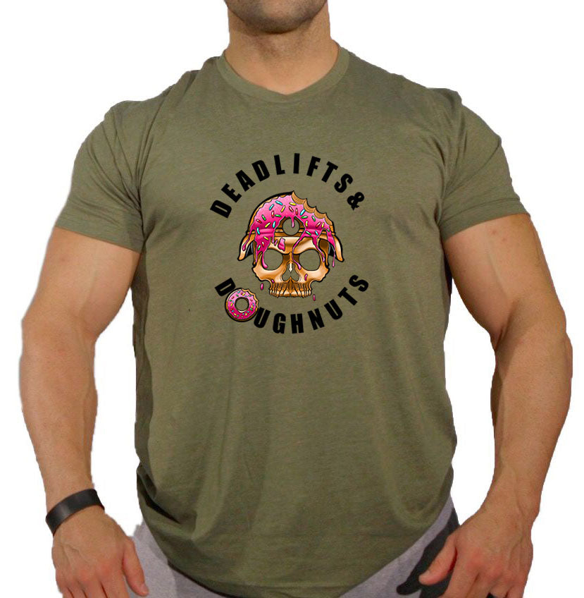 Deadlifts & Doughnuts T-Shirt