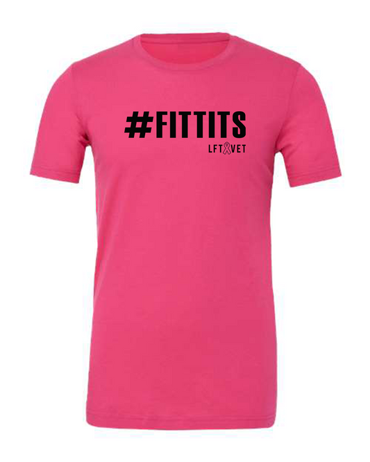 Fit Tits Tee- Berry