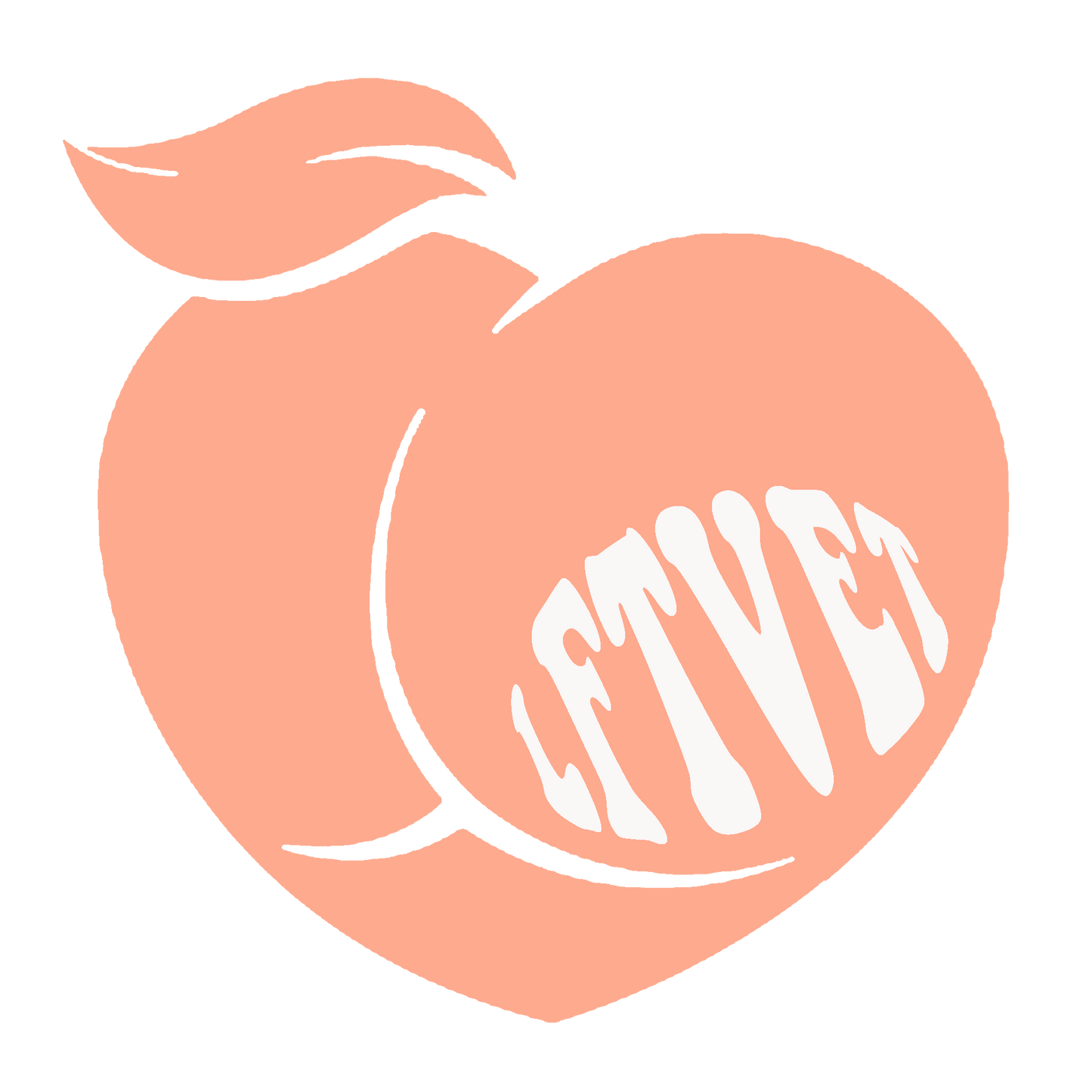 Thicc and Tired Peach Hoodie